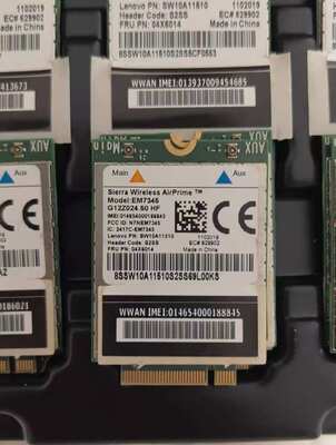 EM7345 150 Mbps DL 50 Mbps UL Data Rate LTE Network Type Sierra Wireless Cellular Device Providing Stable Wireless Connectivity